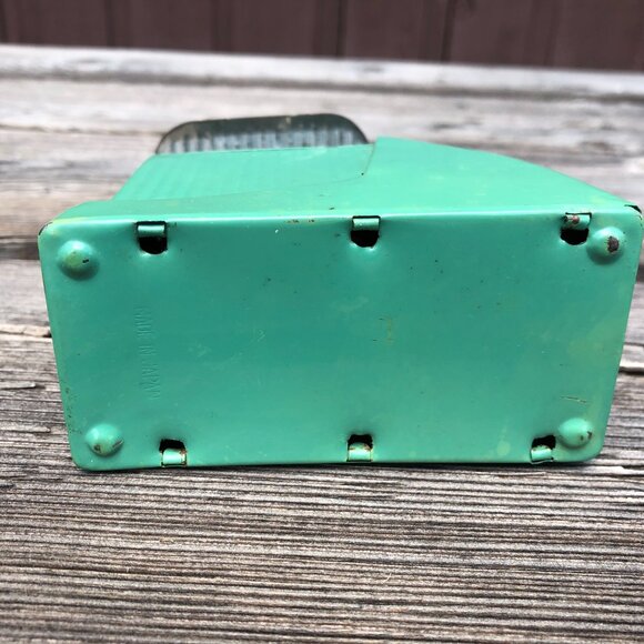 Vintage small BEAR BRAND Postal Scale / Up to 1 Pound / Working / Green Paint - Picture 8 of 10